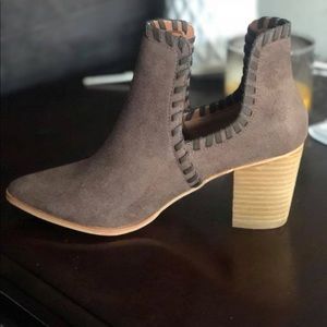 Side Cutout Booties